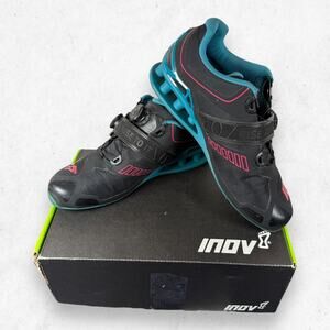 Inov-8 Fastlift 370 BOA Lifting Shoe Black Teal Berry Womens 9.5 w/Box